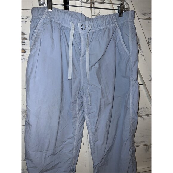Gramicci Women's sz Large Light Blue Cargo Outdoors Hiking Camping Pants - Picture 3 of 14